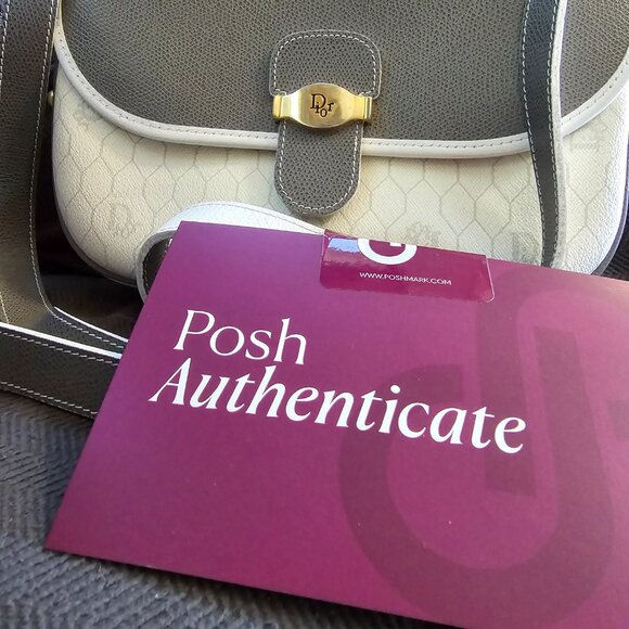 DIOR White Honeycomb Crossbody - Picture 2 of 10